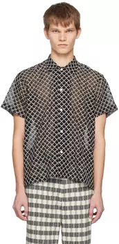 Черная рубашка с сиреной Bode