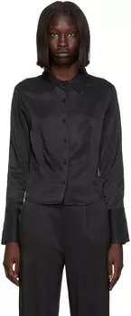 Черная рубашка Under Current THIRD FORM