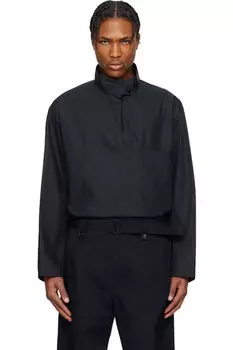 Черная рубашка Vareuse LEMAIRE