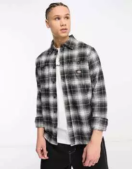 Черная рубашка в клетку Dickies evansville