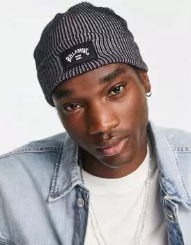 Черная шапка Billabong Patch