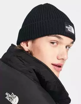 Черная шапка с логотипом The North Face Box