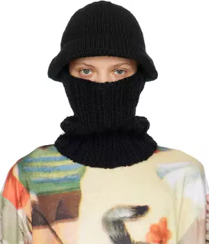 Черная шапка-шапка-маска Bless