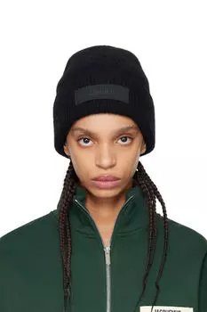 Черная шапка «The Gros Grain» JACQUEMUS