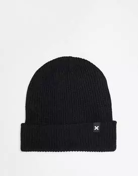 Черная шапка унисекс COLLUSION