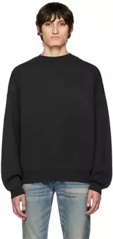 Черная шерстяная круглая горловина Fear of God