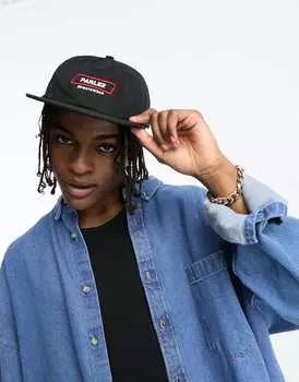 Черная шестипанельная кепка Parlez Downtown