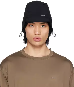 Черная шляпа из ракушек Satisfy