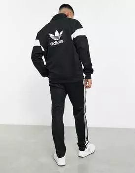 Черная спортивная куртка adidas Originals adicolor Cutline