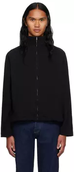 Черная спортивная куртка с текстурным рисунком Lady White Co.