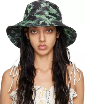 Черная спортивная панама GANNI