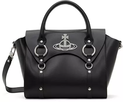 Черная средняя сумка Betty Vivienne Westwood, цвет Black