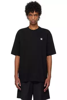 Черная стандартная футболка оверсайз Kijun