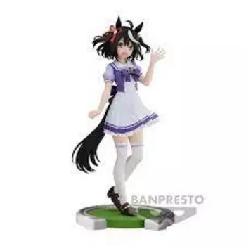 Черная статуэтка Епископа Умамусуме Pretty Derby Kitasan Banpresto