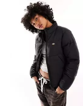 Черная стеганая куртка Dickies Alatna