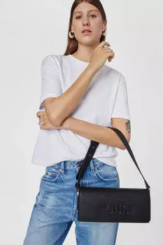 Черная сумка-багет TOUS La Rue Tous, черный