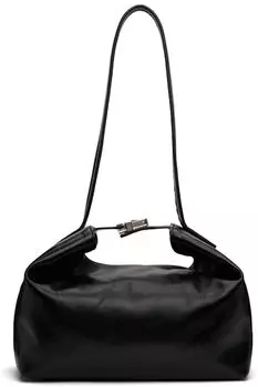 Черная сумка Bea из мятой кожи BY FAR