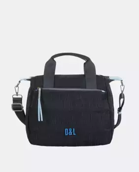 Черная сумка через плечо Border Devota & Lomba