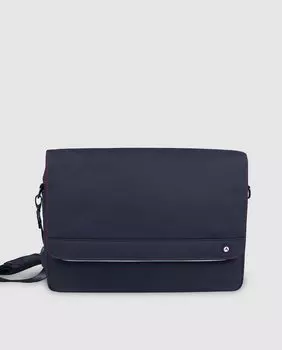 Черная сумка через плечо для компьютера на молнии Bags Up, черный