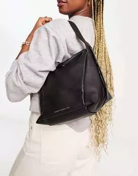 Черная сумка через плечо French Connection