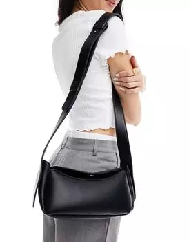 Черная сумка через плечо Glamorous Slouch