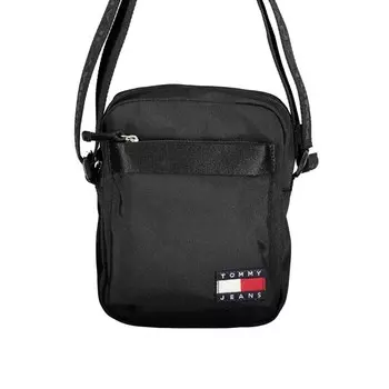 Черная сумка через плечо из полиэстера Tommy Hilfiger