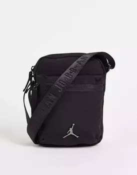 Черная сумка через плечо Jordan Airborne