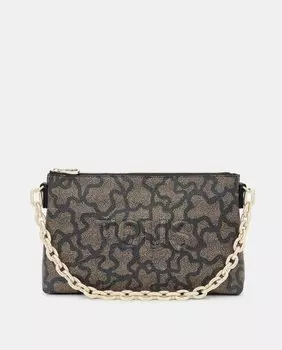 Черная сумка через плечо Kaos Icon с логотипом Tous, черный