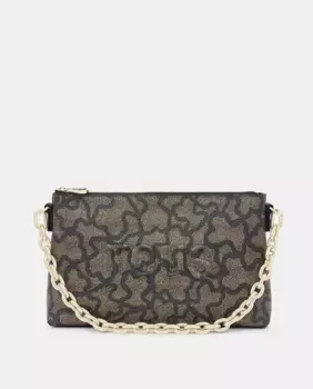 Черная сумка через плечо Kaos Icon с логотипом Tous