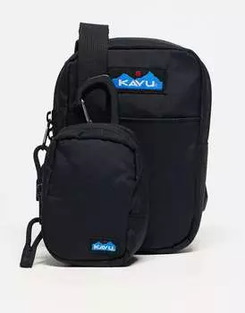 Черная сумка через плечо Kavu yorktown