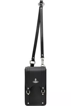 Черная сумка через плечо Mini Max Vivienne Westwood