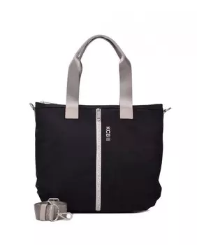 Черная сумка через плечо на молнии Kcb, черный