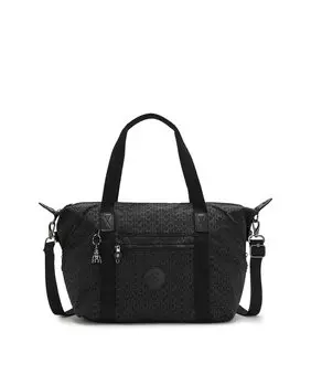 Черная сумка через плечо на молнии Kipling, черный