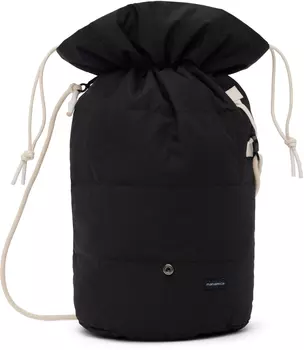 Черная сумка через плечо nanamica