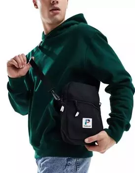 Черная сумка через плечо Parlez