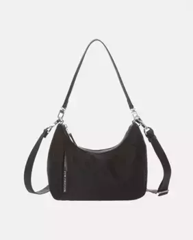 Черная сумка через плечо с несколькими ручками Mandarina Duck