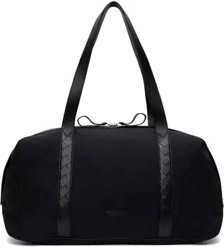Черная сумка Crossroad среднего размера Bottega Veneta