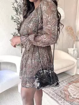 Черная сумка Delly Billini, черный