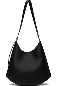 Черная сумка Eldorado среднего размера Jil Sander