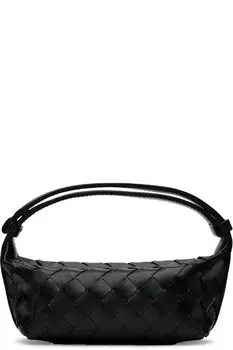 Черная сумка EW Wallace Bottega Veneta