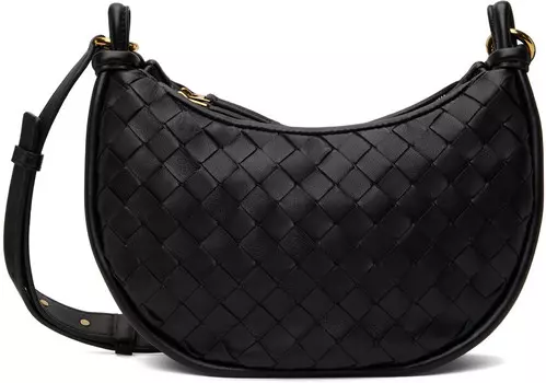 Черная сумка Gemelli с несколькими карманами Bottega Veneta