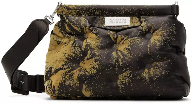 Черная сумка Glam Slam Classique среднего размера Maison Margiela