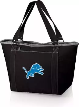 Черная сумка-холодильник Picnic Time Detroit Lions Topanga