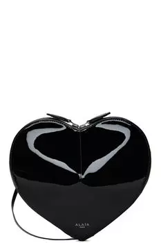 Черная сумка из телячьей кожи «Le Coeur» ALAA