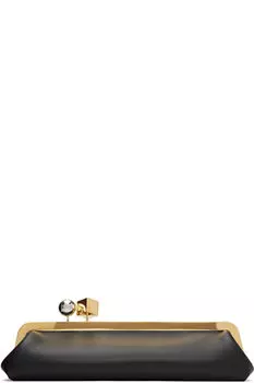 Черная сумка-клатч La Croisire 'The Salon' JACQUEMUS