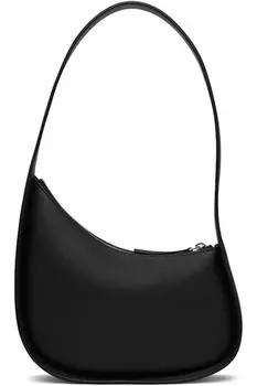 Черная сумка-полумесяц The Row