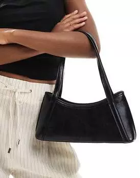 Черная сумка с ручкой Pull&Bear