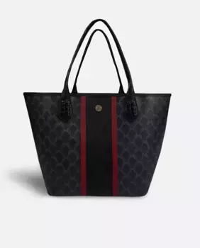 Черная сумка-шоппер в стиле Kensington с органайзером Lonbali, черный