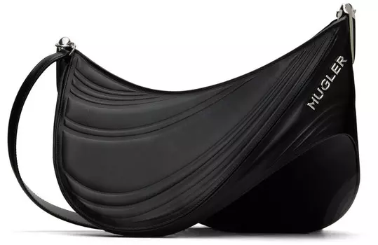 Черная сумка Spiral Curve 01 Mugler