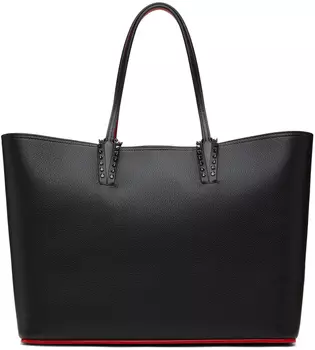 Черная сумка-тоут Cabata Christian Louboutin